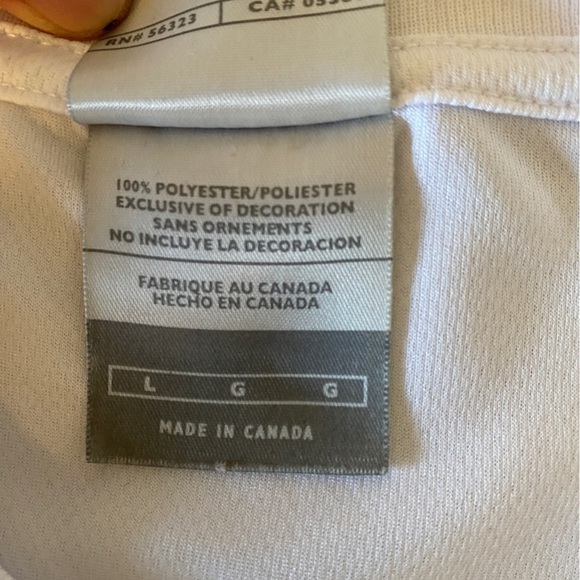 Nike Dri-Fit Advantage Long Sleeve Top White  Adult Lg - Picture 6 of 10